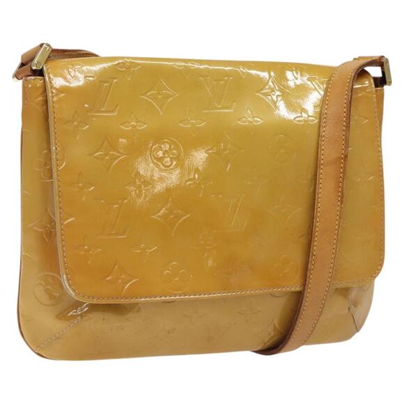 LOUIS VUITTON Monogram Vernis Thompson Street Bag Beige M91301 - Picture 1 of 16